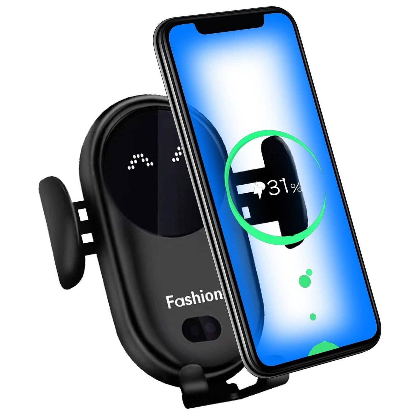 Smart Car Wireless Charger Auto Sensing Phone Holder 10W Qi Fast Charging Air Vent