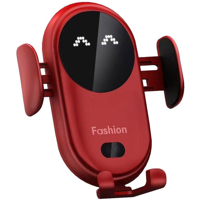 Smart Car Wireless Charger Auto Sensing Phone Holder 10W Qi Fast Charging Air Vent