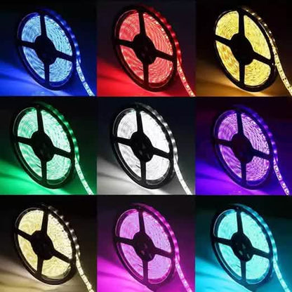 Smart Home Sound Activated Multi-Color LED Light Strip with Remote