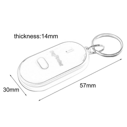 Smart Key Finder Anti-Lost Whistle Sensors Keychain