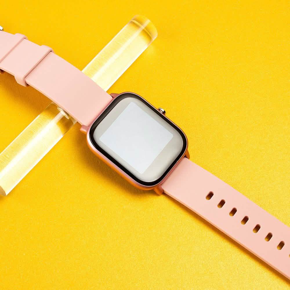 Smart Watch Fitness Tracker with Heart Rate, Blood Pressure, Blood Oxygen, Sleep Tracking & More