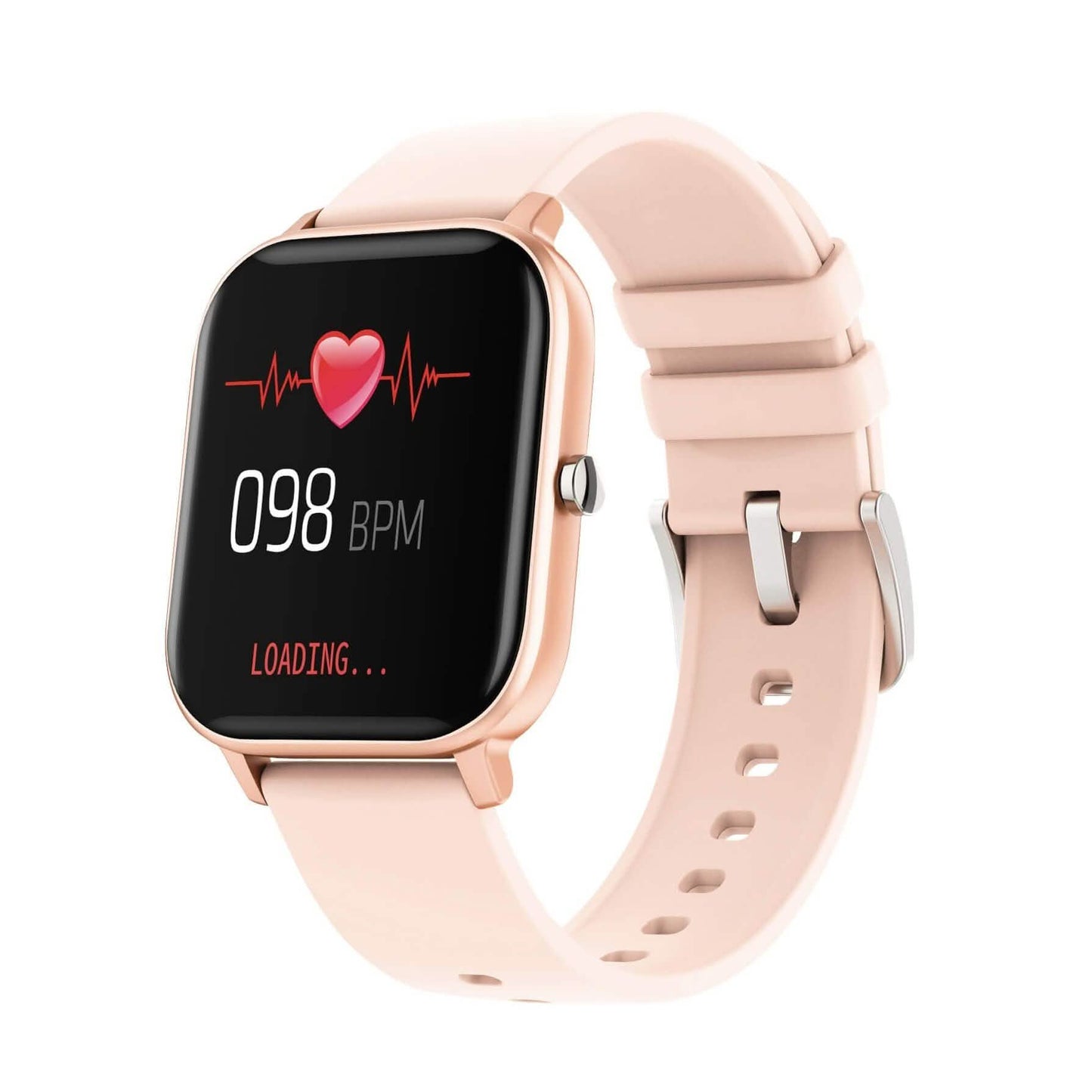 Smart Watch Fitness Tracker with Heart Rate, Blood Pressure, Blood Oxygen, Sleep Tracking & More