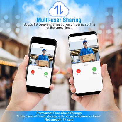 Smart Wireless Wi-Fi Video Security Doorbell