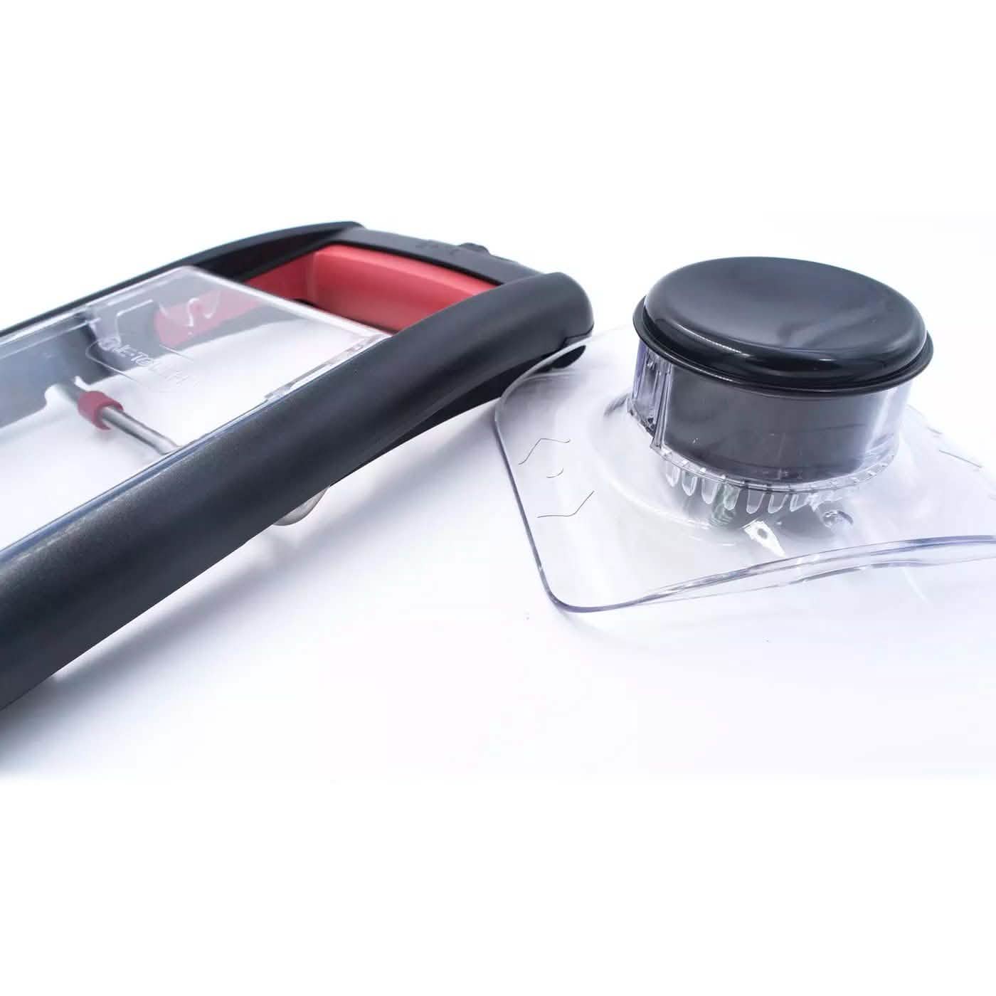 Smartpan Mandoline Slicer with Hidden Blade and Safe Hand Guard