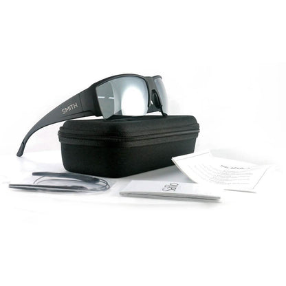 Smith Men's Sunglasses Captains Choice Polarized Matte Black Polarized DL5 RT