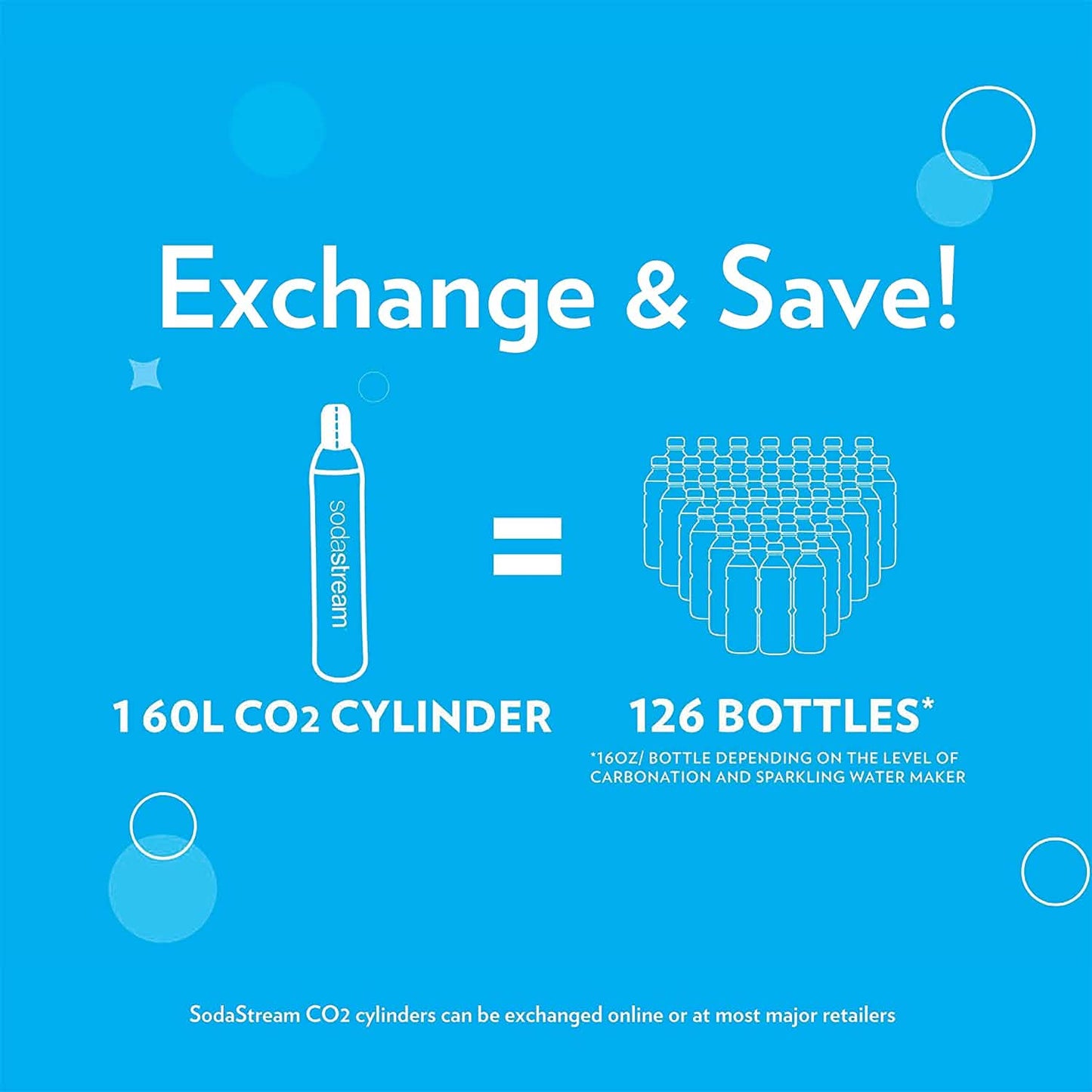 SodaStream Terra Sparkling Water Maker with CO2 and DWS Bottle