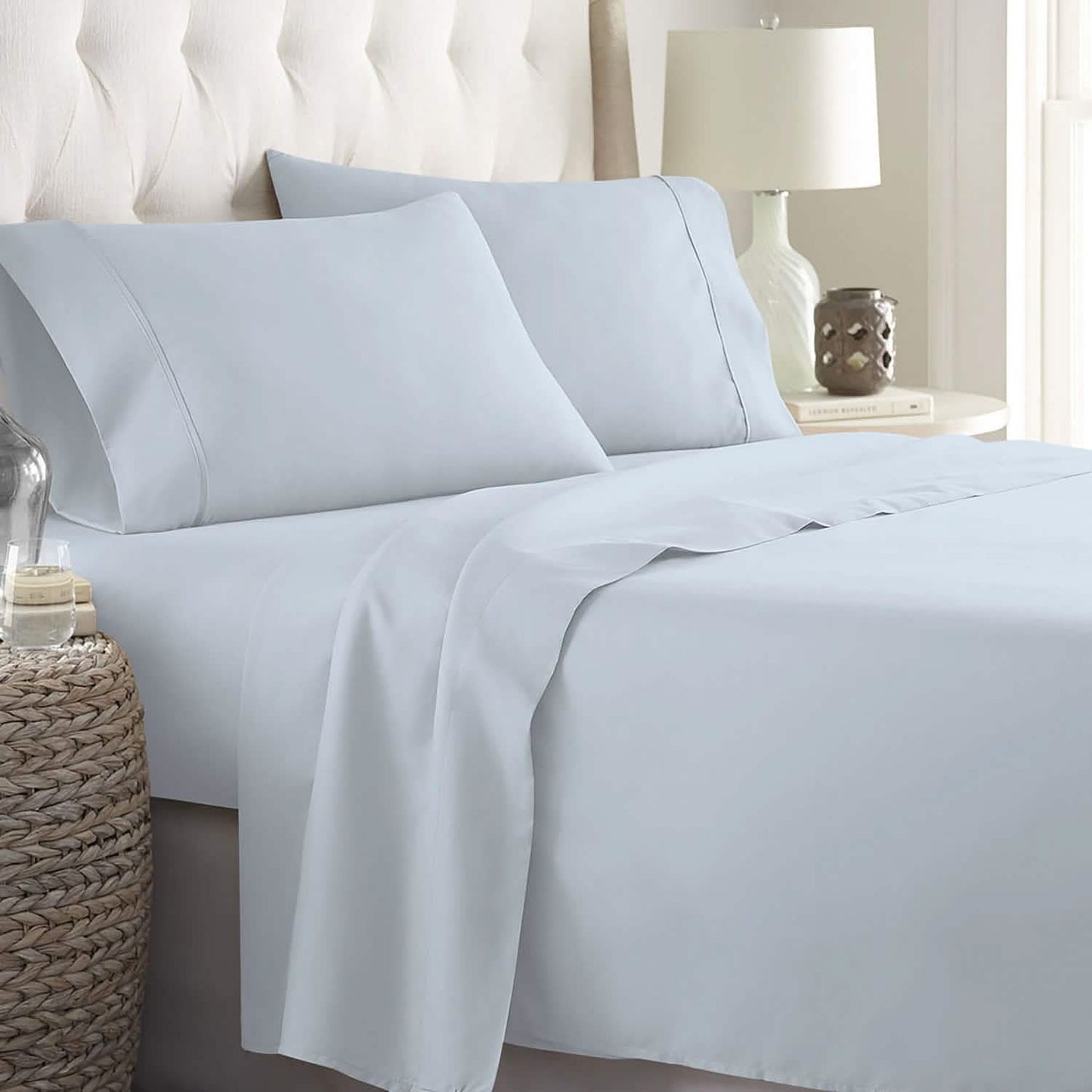 Soft Home 1800 Series Solid Microfiber Ultra Soft Sheet Set