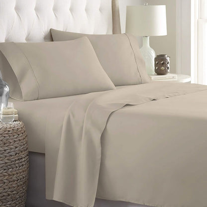 Soft Home 1800 Series Solid Microfiber Ultra Soft Sheet Set