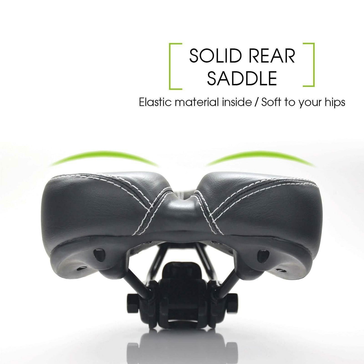 Soft Leather Hollow Bicycle Saddle Seat