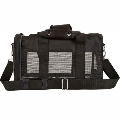 Soft-Sided Mesh Pet Travel Carrier