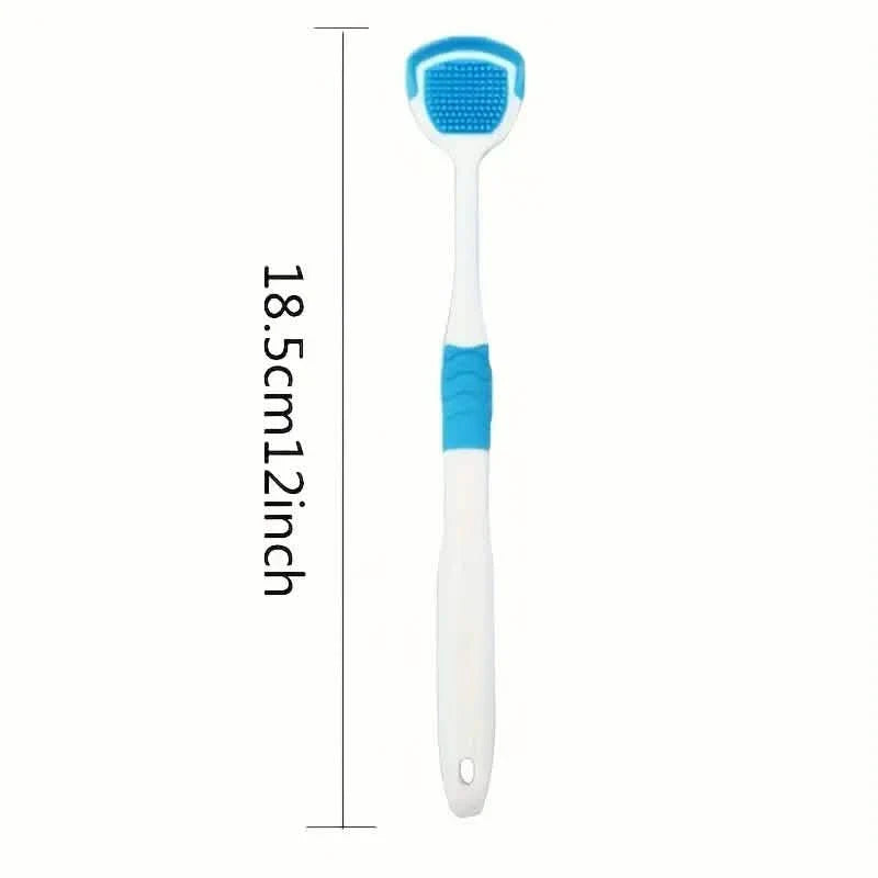 Soft Silicone Tongue Scraper Cleaning Toothbrush