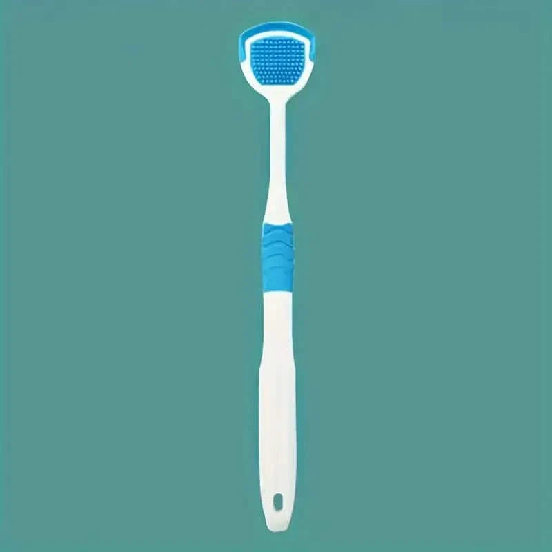 Soft Silicone Tongue Scraper Cleaning Toothbrush