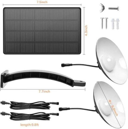 Solar Hanging Lamp for Camping Home Garden Patio