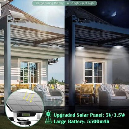 Solar Hanging Lamp for Camping Home Garden Patio