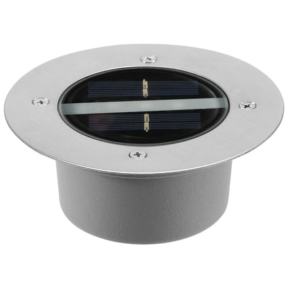 Solar LED Disk Lights IP44 Water Resistant Light Sensor