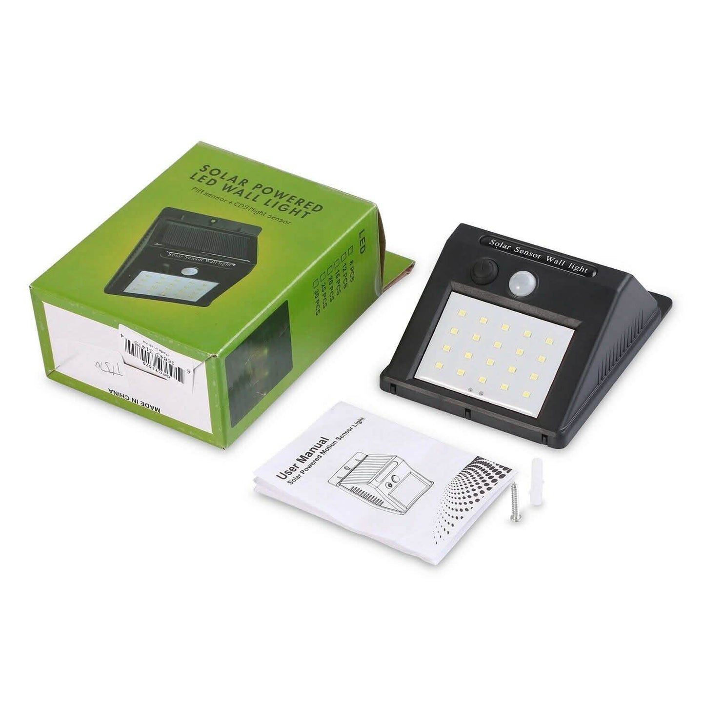 Solar Light 20 LEDs Outdoor PIR