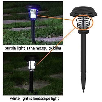 Solar Light With Bug Zapper