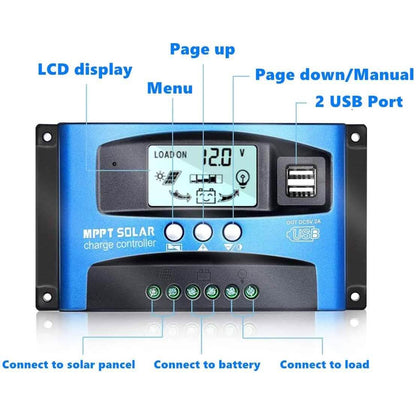 Solar Panel Regulator Charge Controller
