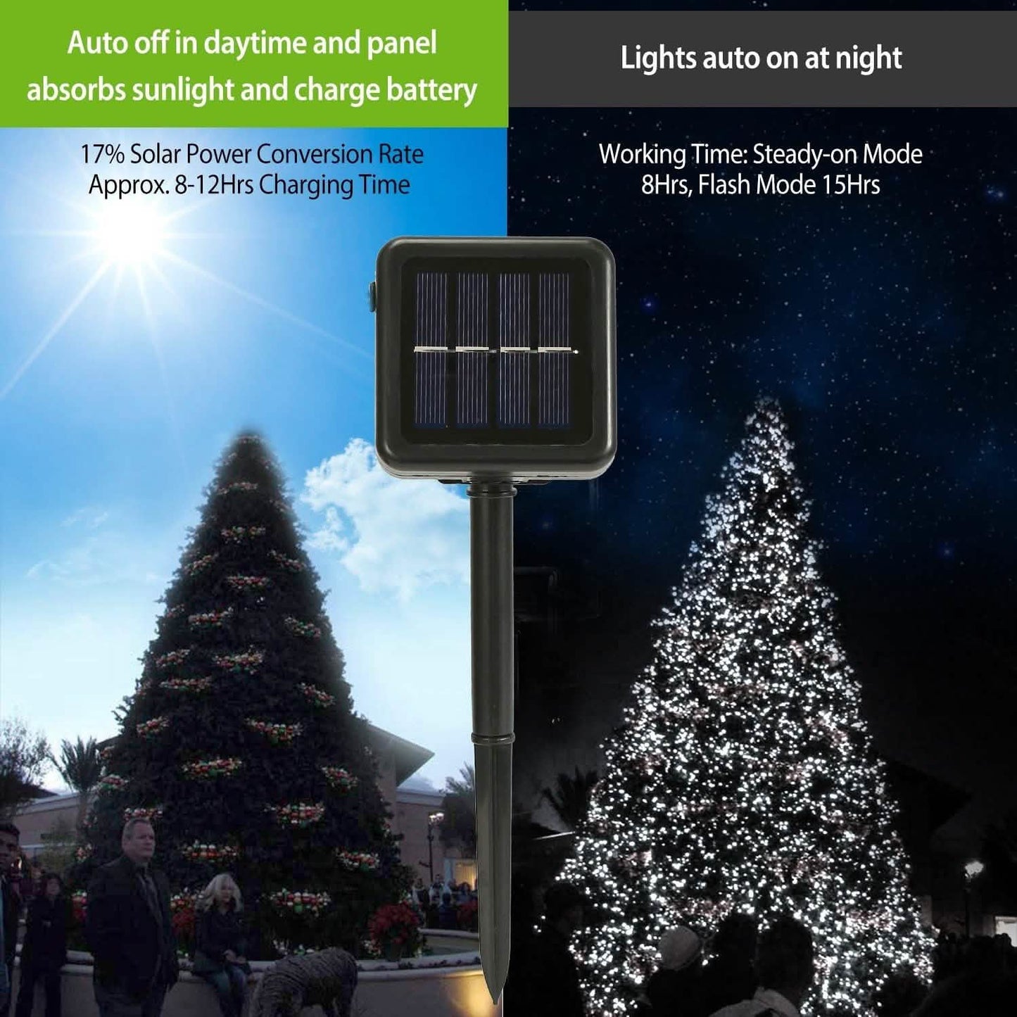 Solar Power LED String Lights