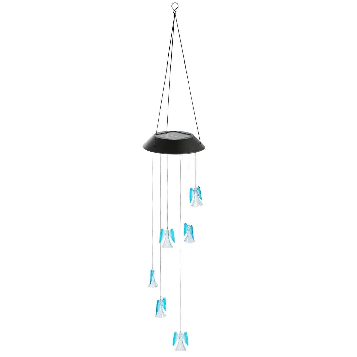 Solar Powered Angel Lights Wind Chimes LED Color Changing