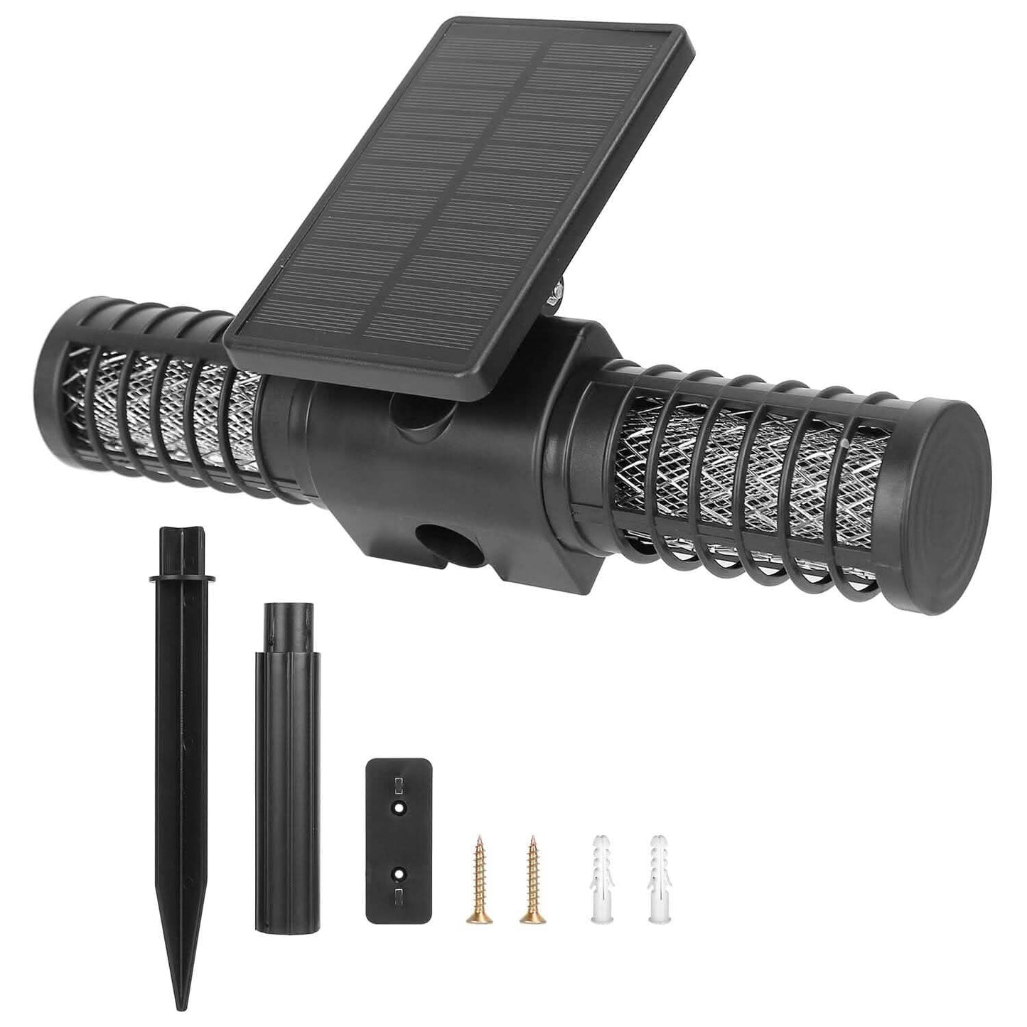 Solar Powered Bug Zapper LED Mosquito Killer Lamp
