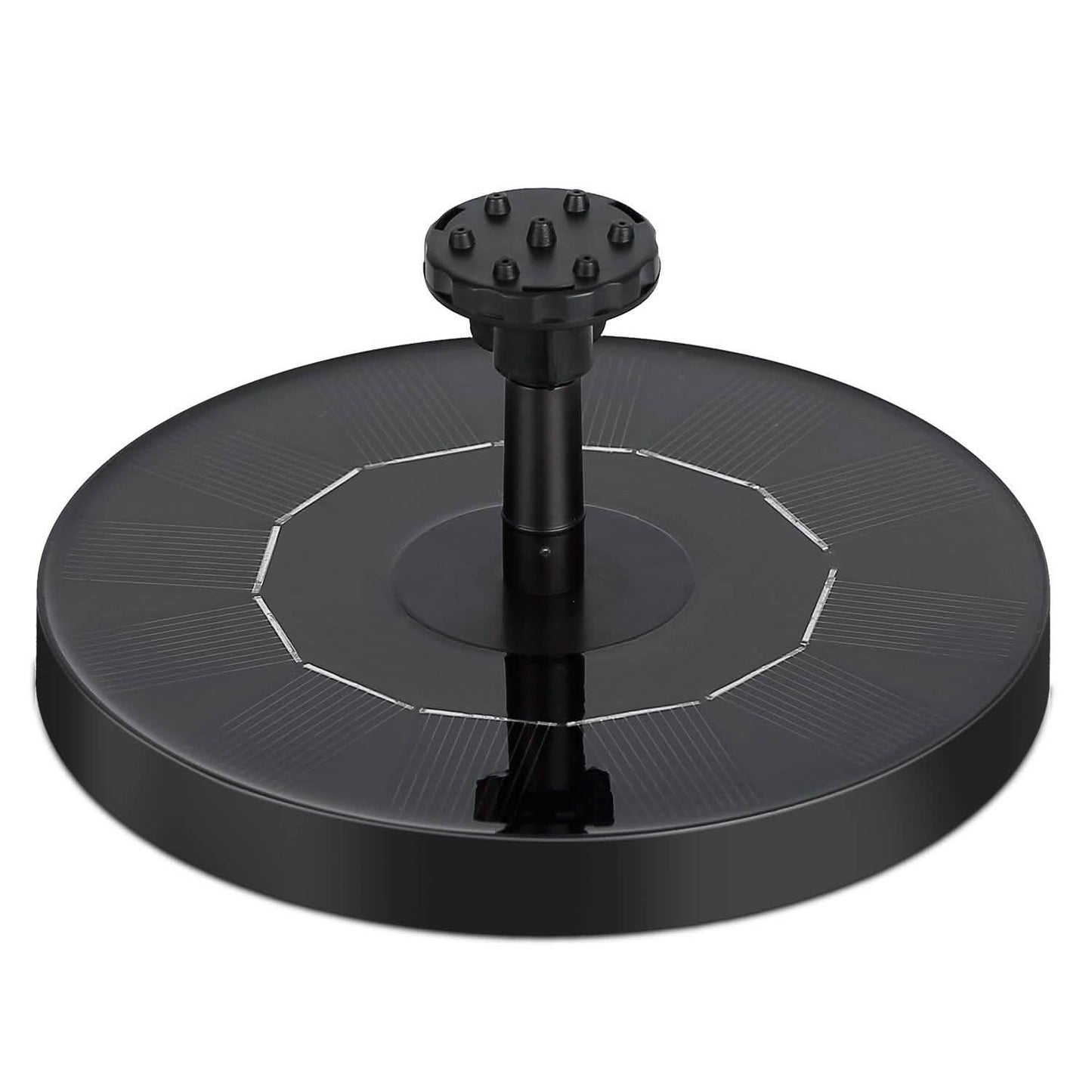 Solar Powered Fountain Pump Floating Bird Bath Pond