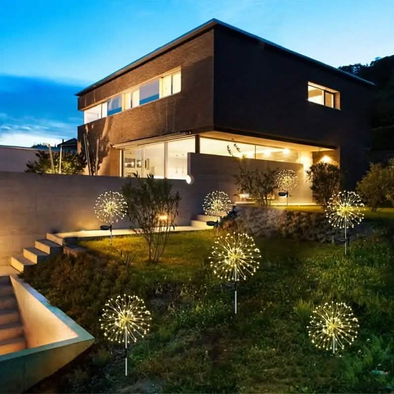 Solar-Powered Garden Lights with 60 LED and 8 Lighting Modes