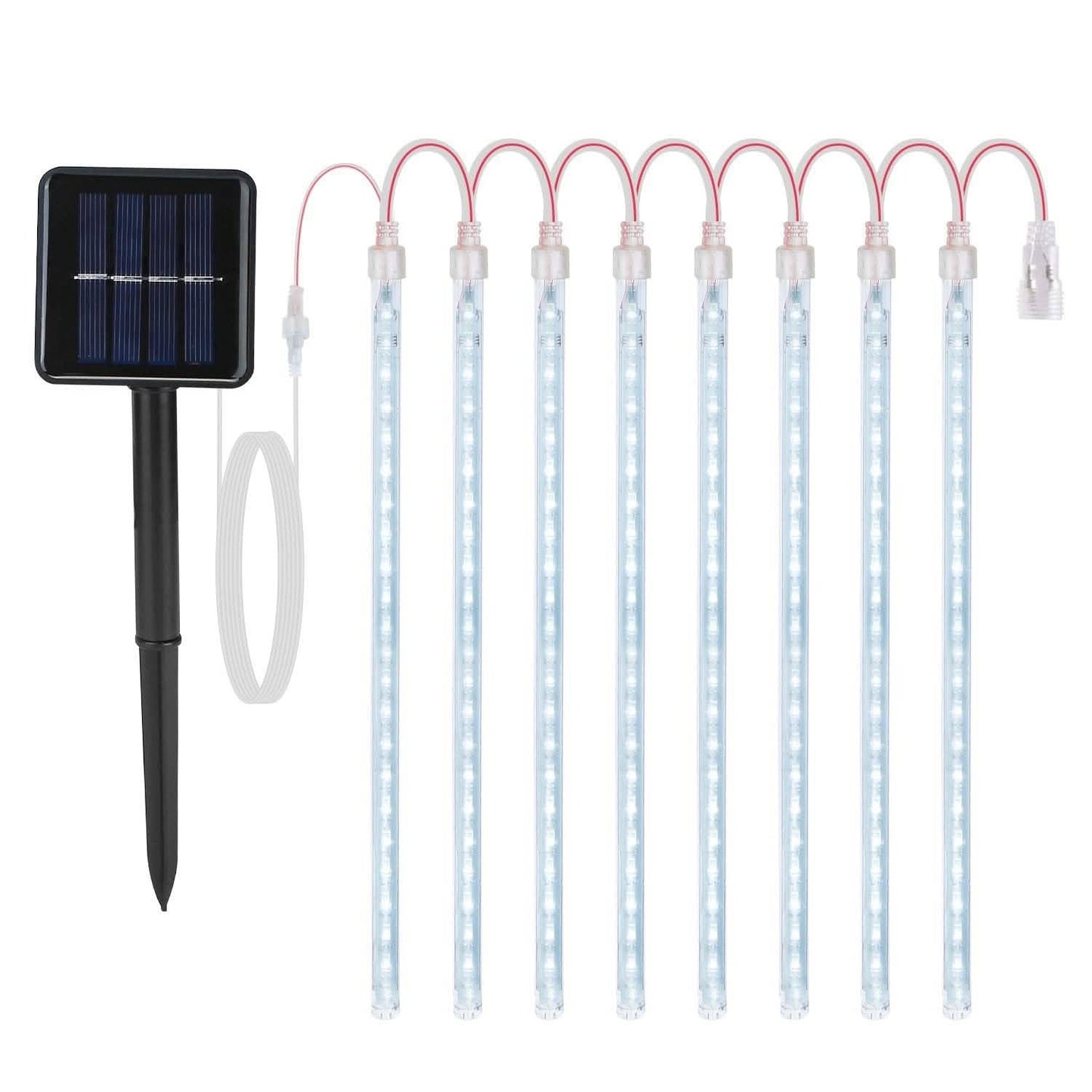 Solar Powered Meteor Shower String Light