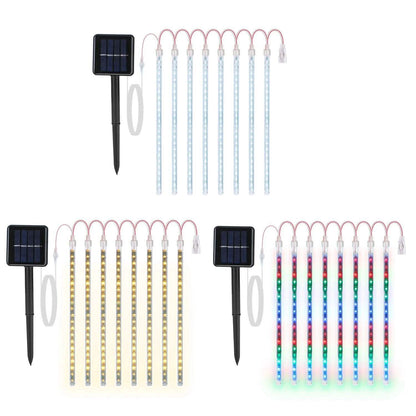 Solar Powered Meteor Shower String Light