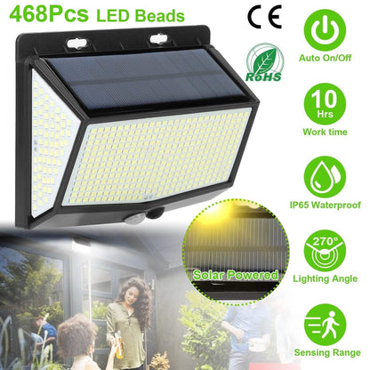 Solar Powered Outdoor Wall Lights
