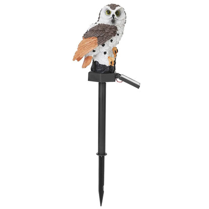 Solar Powered Owl Garden Light IP65 Waterproof
