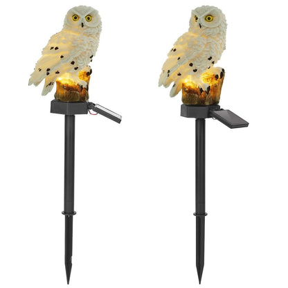 Solar Powered Owl Garden Light IP65 Waterproof