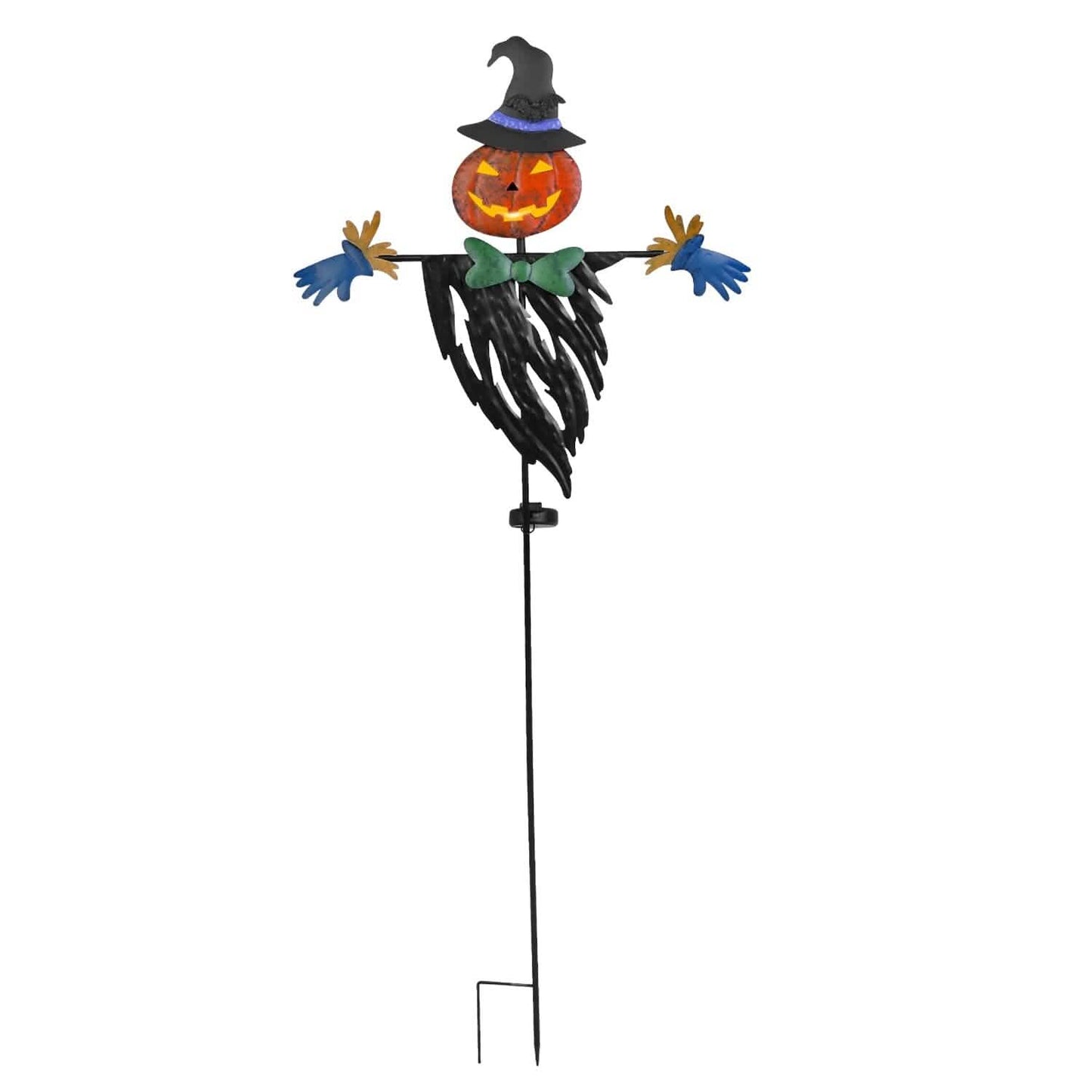Solar Powered Scarecrow Shape Stake Light Halloween Decoration
