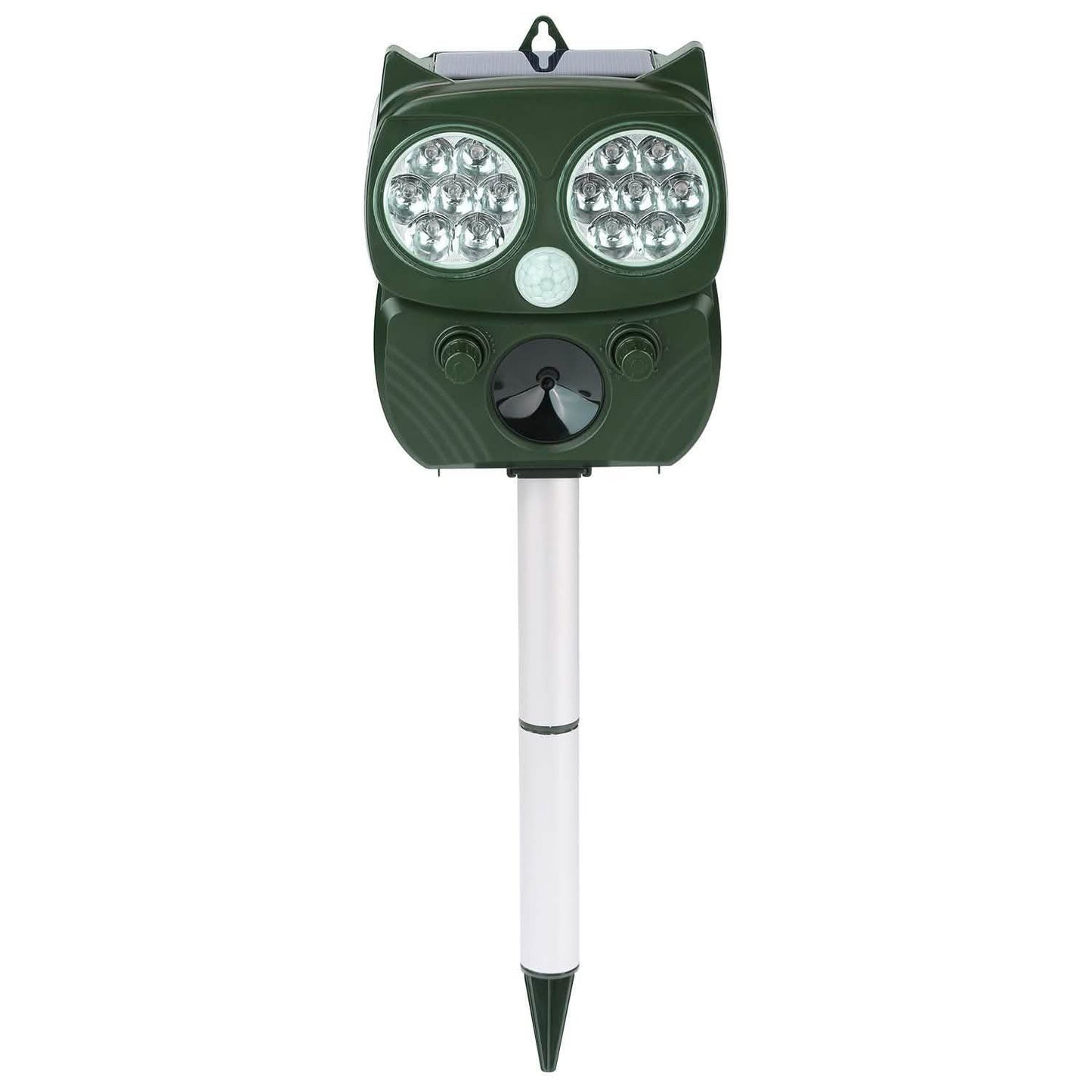Solar Powered Ultrasonic Animal Repeller PIR Motion Sensor