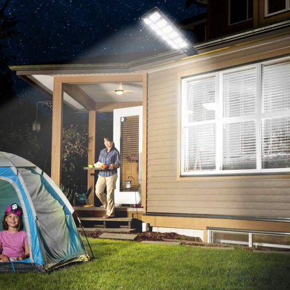 Solar Powered Wall Light Beads PIR Motion Sensor