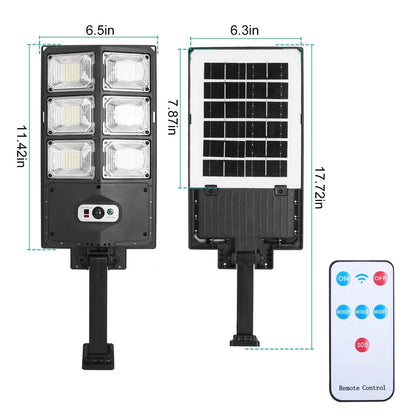 Solar Powered Wall Light Beads PIR Motion Sensor