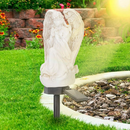 Solar Praying Angle Statue Garden Light