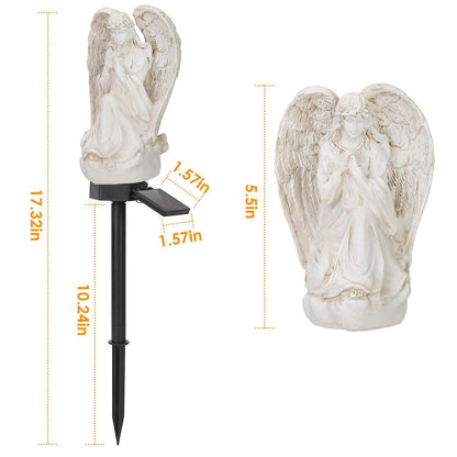 Solar Praying Angle Statue Garden Light
