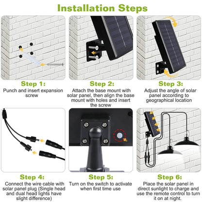 Solar Shed Light Sensor Hanging Lamp