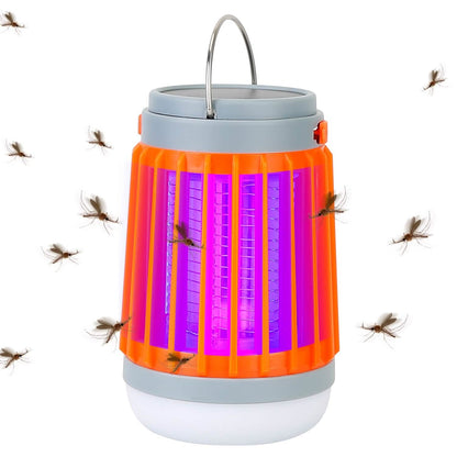 Solar USB Electric Bug Zapper with 5 Light Modes Hanging Hook