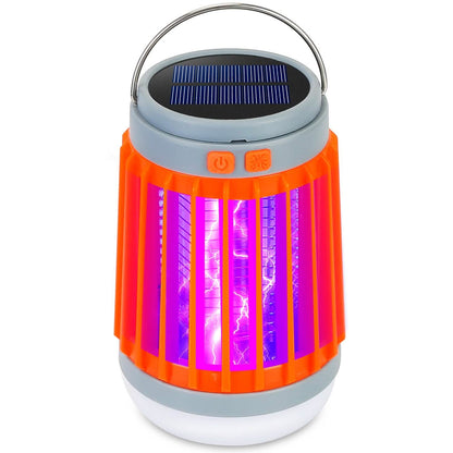 Solar USB Electric Bug Zapper with 5 Light Modes Hanging Hook