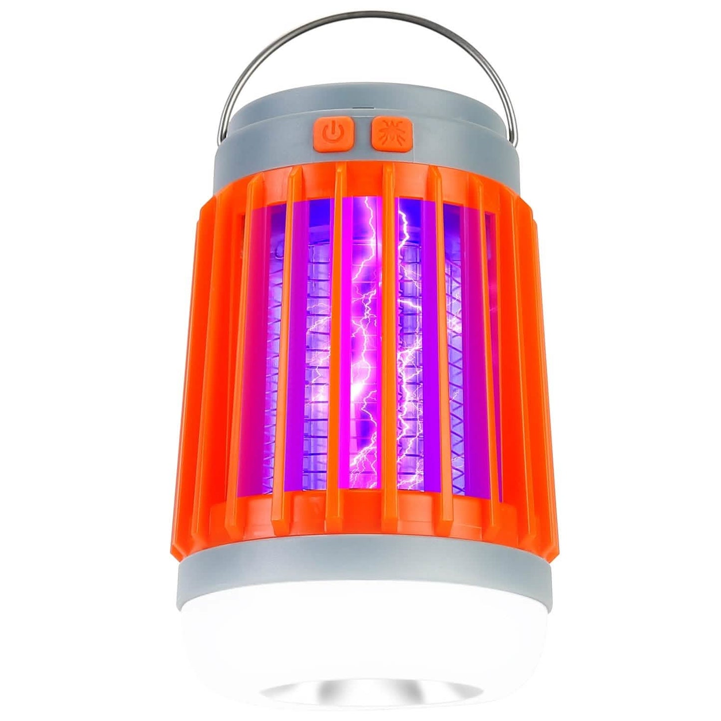 Solar USB Electric Bug Zapper with 5 Light Modes Hanging Hook