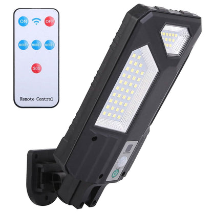 Solar Wall Light Outdoor Beads PIR Motion Sensor Remote Control Wireless Lamps