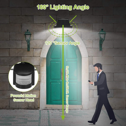 Solar Wall Lights 120 LEDs