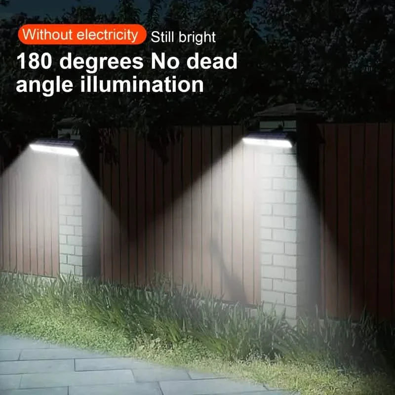 Solar Waterproof Movement Induction Wall Lamp