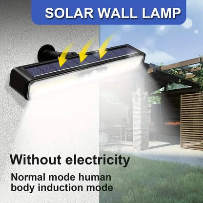 Solar Waterproof Movement Induction Wall Lamp
