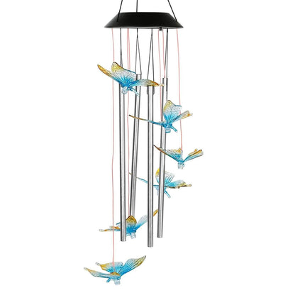 Solar Wind Chime Lights