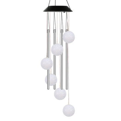 Solar Wind Chime Lights