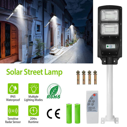 Solar Wireless IP65 Waterproof Street Path Light