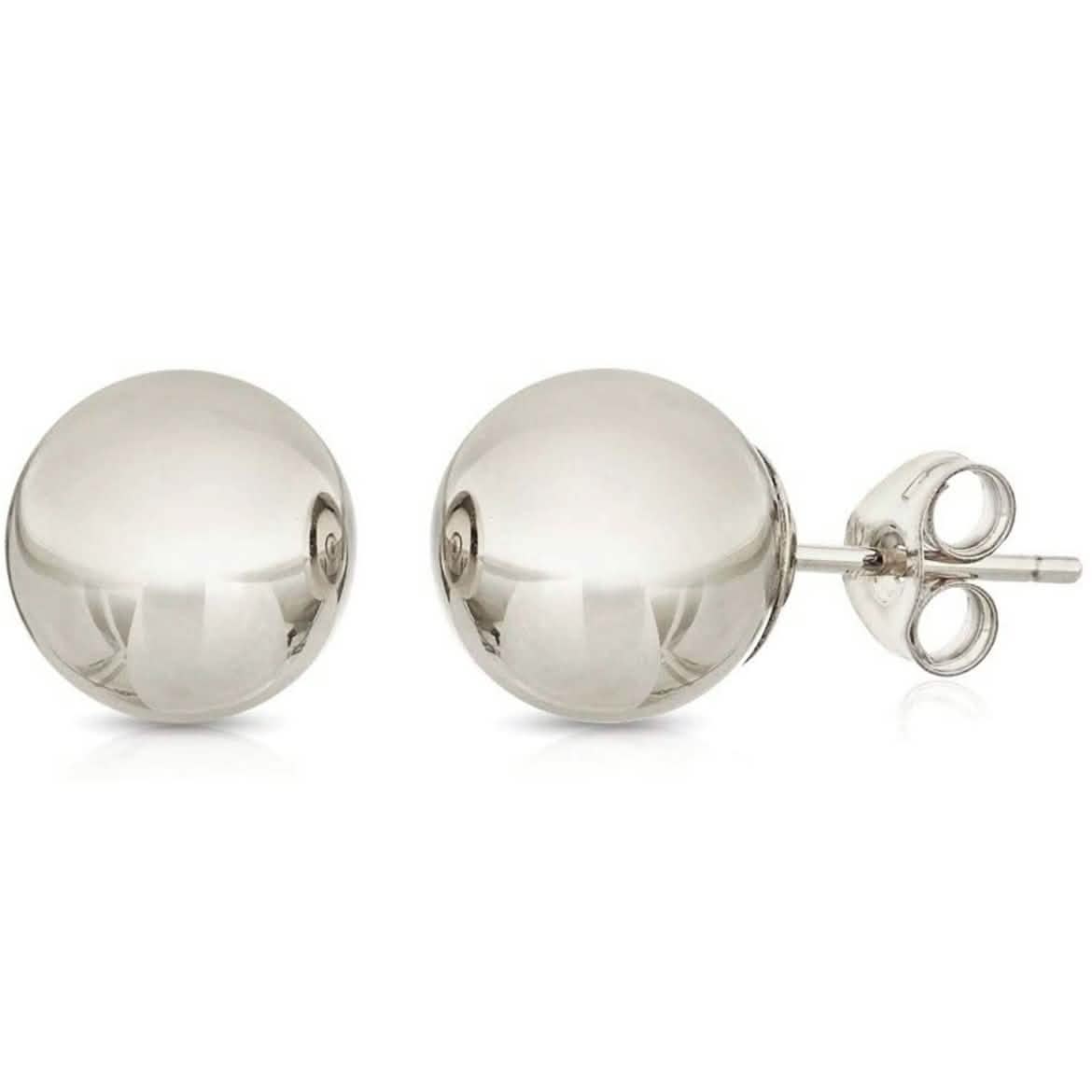 Solid 10K Gold Ball Studs